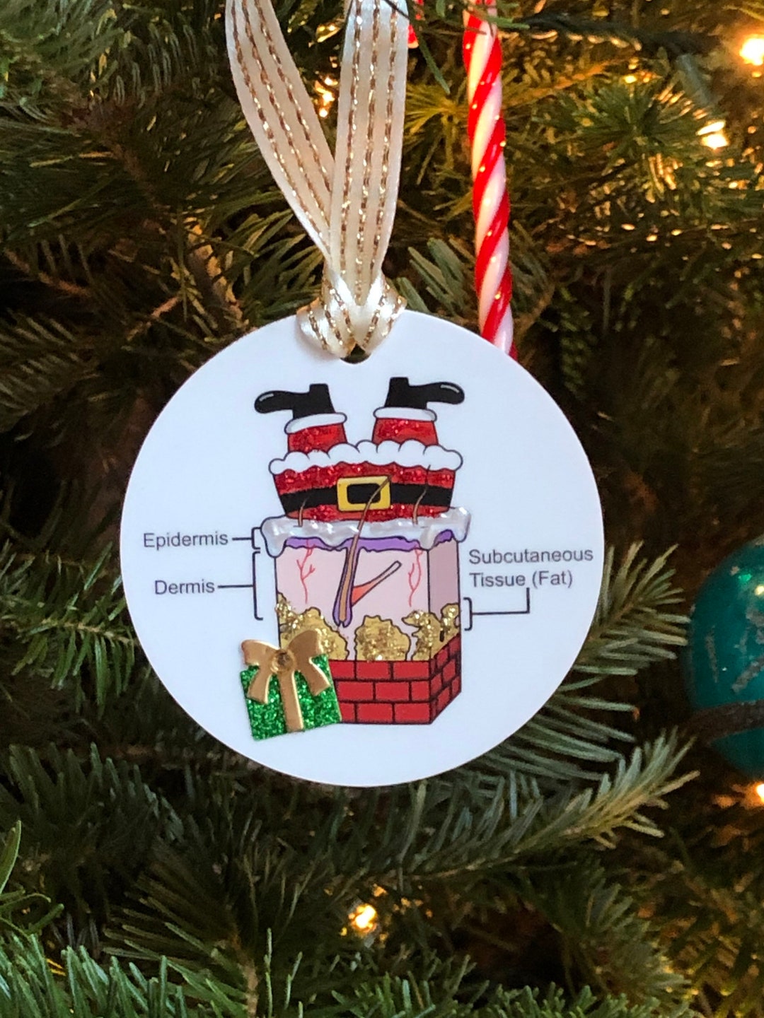 Dermatologist /christmas Medical Ornaments Etsy
