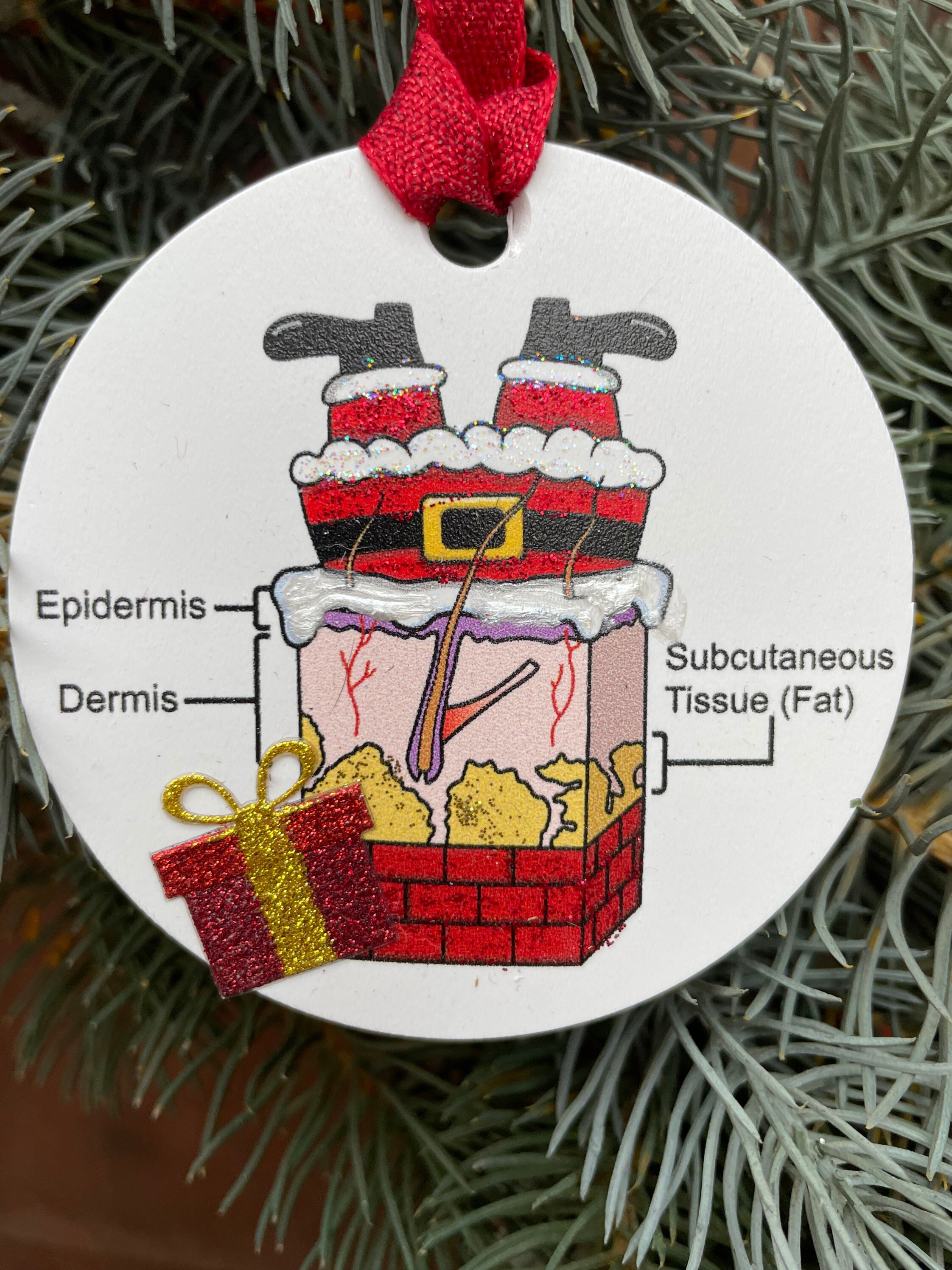 Dermatologist /christmas Medical Ornaments Etsy