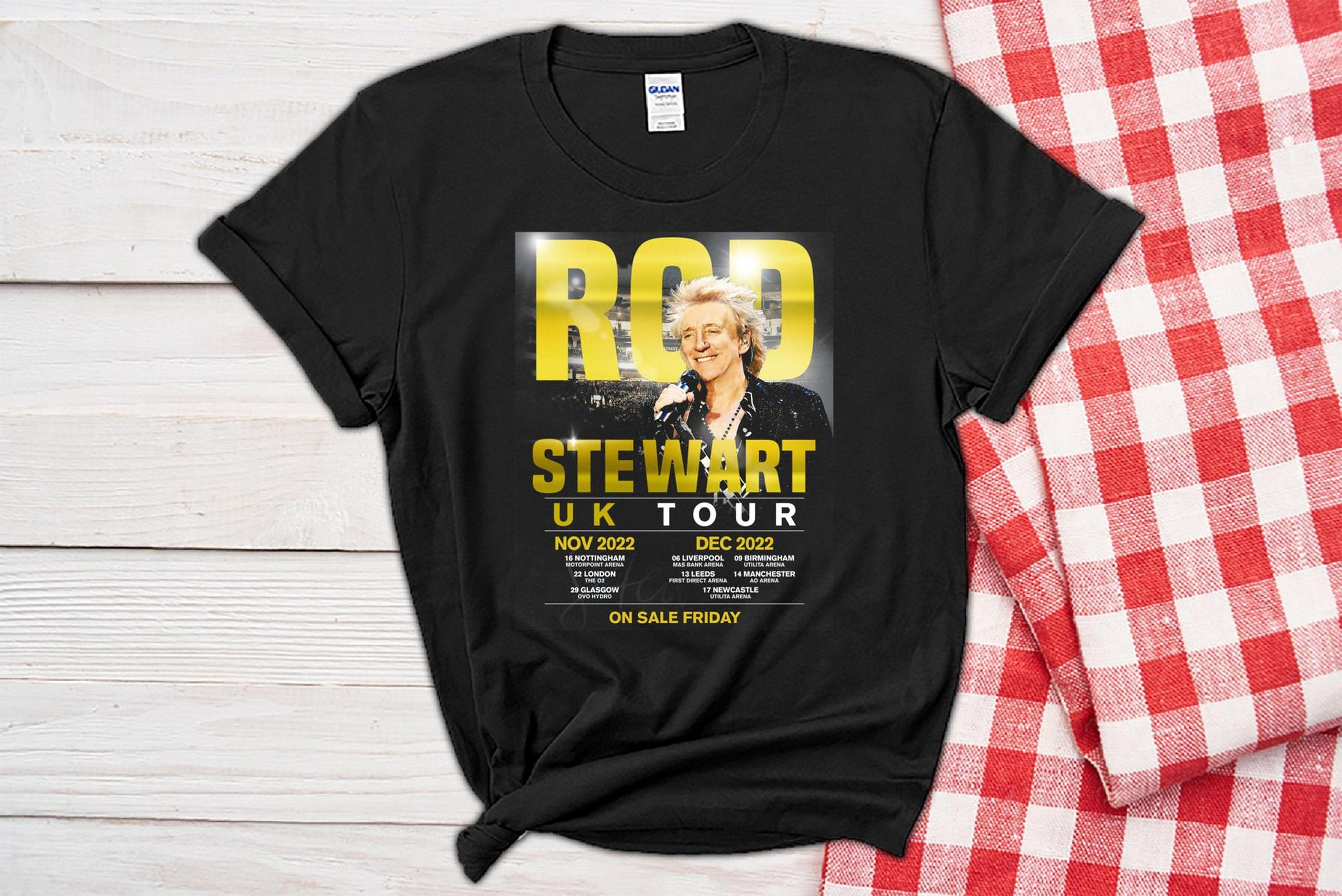 Discover Rod UK 2022 Stewart Tour T-Shirt