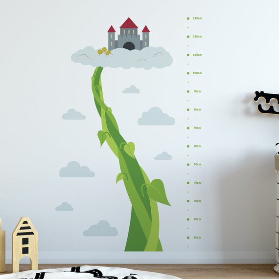 Animal Height Chart Wall Sticker