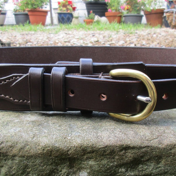 Leather Ranger Belt