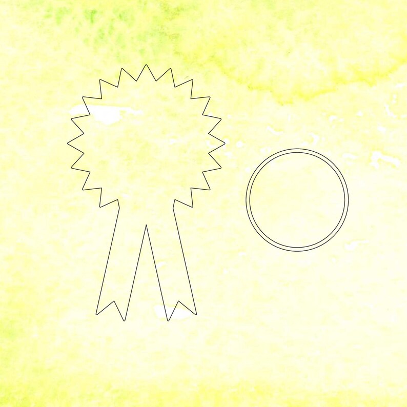 Download Clip Art Art Collectibles Circle Monogram Svg Vinyl Files Eps Files For Cricut Sports Games Winner Silhouette And Other Cutters Award Svg Design Ribbon Svg Pdf