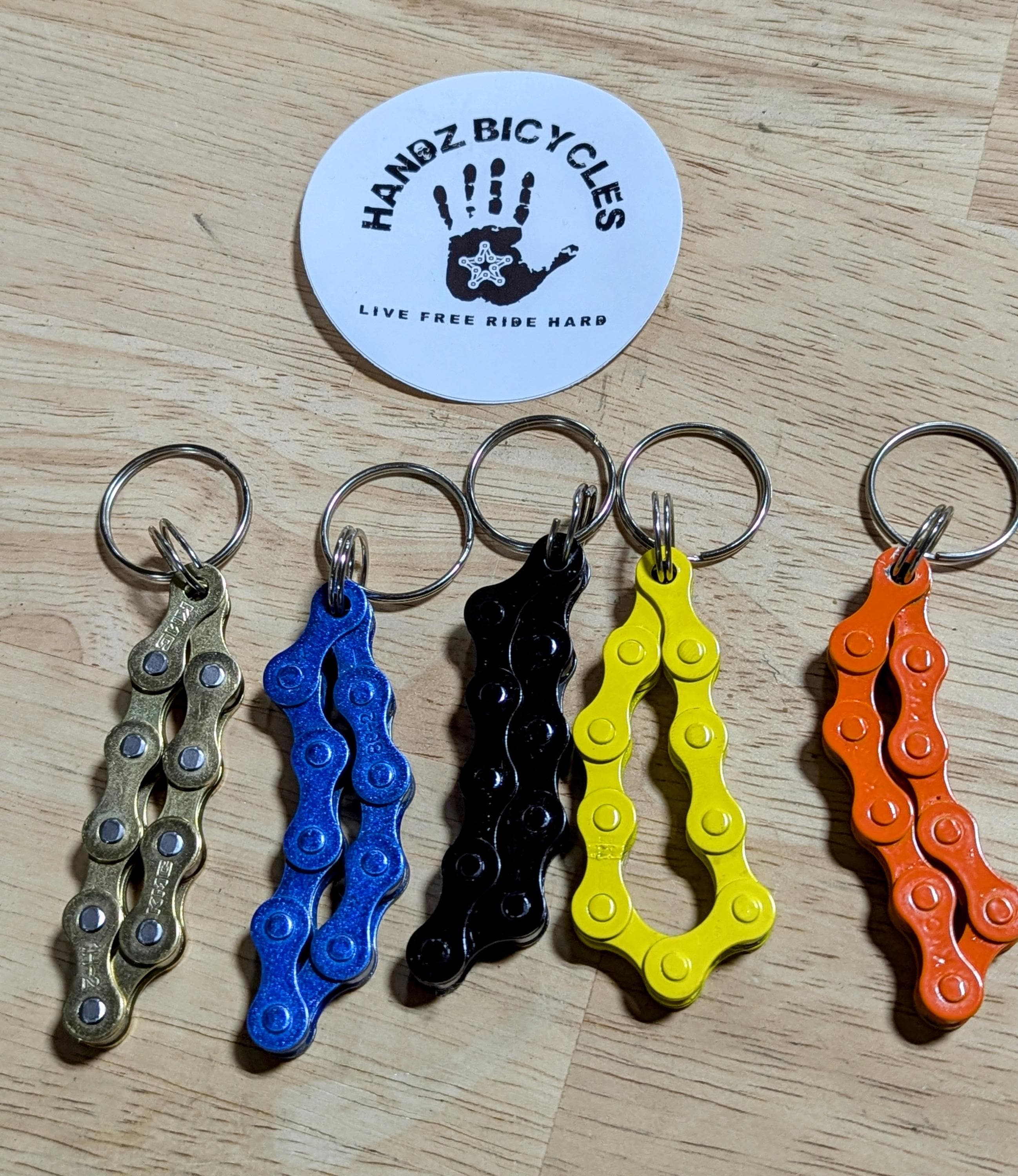 Bicycle Keychain - Detailed Bronze Metal Pendant, 50mm, Handmade In Berlin - View #6
