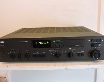 Vintage Hi End NAD FM / AM Stereo Empfänger 7155