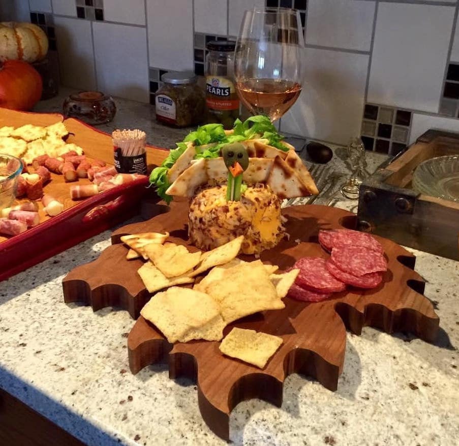 Large Pumpkin Charcuterie / Cutting Board