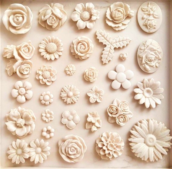 APM62 Flowers Mold – Polymer Clay Canada