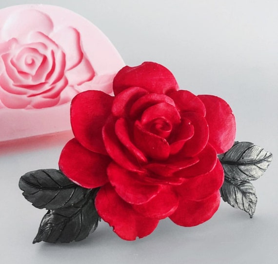Mold Silicone 11 flowers different sizes for clay polymer Fimo plaster WEPAM wax candle SOAP resin clay Polyester K454 Cb