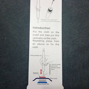 Outil feutrage à l aiguille 3 aiguilles en forme de stylo pour feutrage de la laine cardée ou feutrine Felting Needle image 8