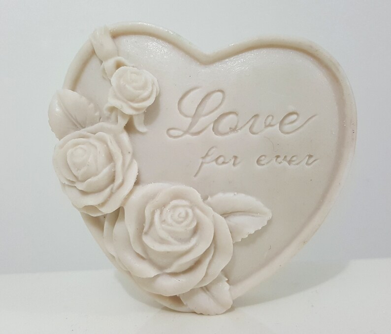 LOVE SOAP SILICONE MOLD MOULD RESIN PLASTER WAX