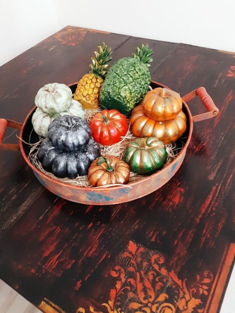 3D Vegetable Pumpkin Halloween Silicone Mold for Plaster Resin WEPAM Wax Candle Soap Clay Polyester Concrete Cement Silicone Mold image 8