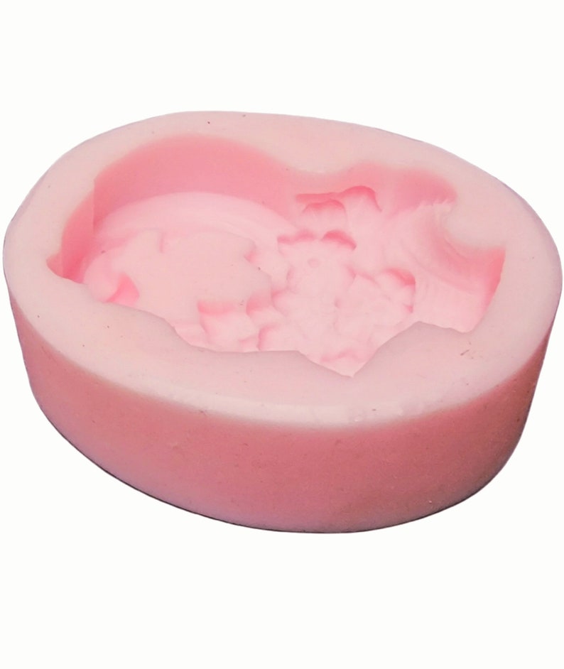 Moule Silicone Panier de Fleurs avec Noeud Ruban pour Pâte Polymère Fimo Plâtre WEPAM Cire savon Résine Argile Ciment K118 6F110 image 2