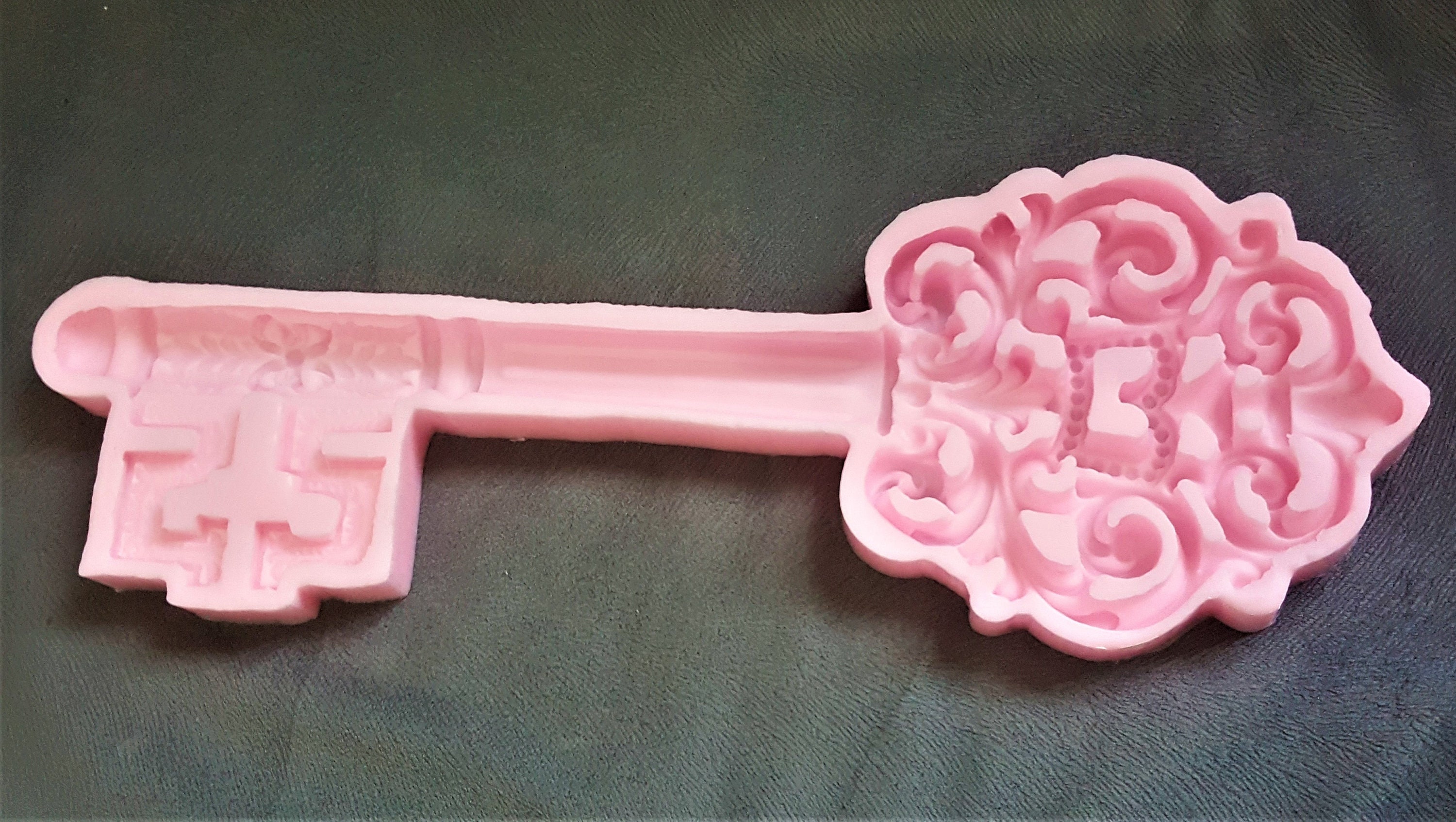 Silicone Mold Large Key 40cm 3D Key for Plaster Soap Porcelain Etsy