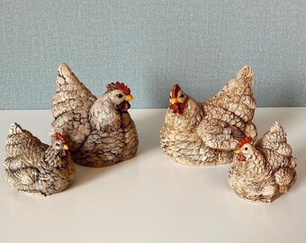 Chicken Rooster Silicone Mold Size of your choice for Resin Plaster Clay Soap Wax Concrete Polyester