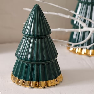 Silicone Mold Christmas Tree 3D Christmas Decoration 10cm for Candle Polymer Clay Fimo Plaster Soap Polyester Resin Cement Clay K835