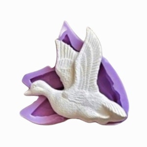 Duck Bird Silicone Mold 3 Sizes to choose from for Polyester Resin Plaster Clay Soap Wax Concrete Cement image 6