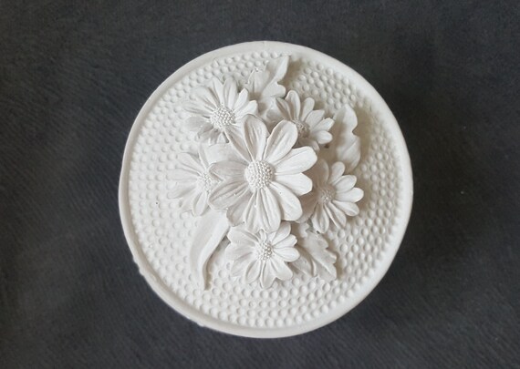 Silicone mold jewelry box beads accessories flowers Chamomile 14cm polymer clay Fimo plaster porcelain SOAP K282