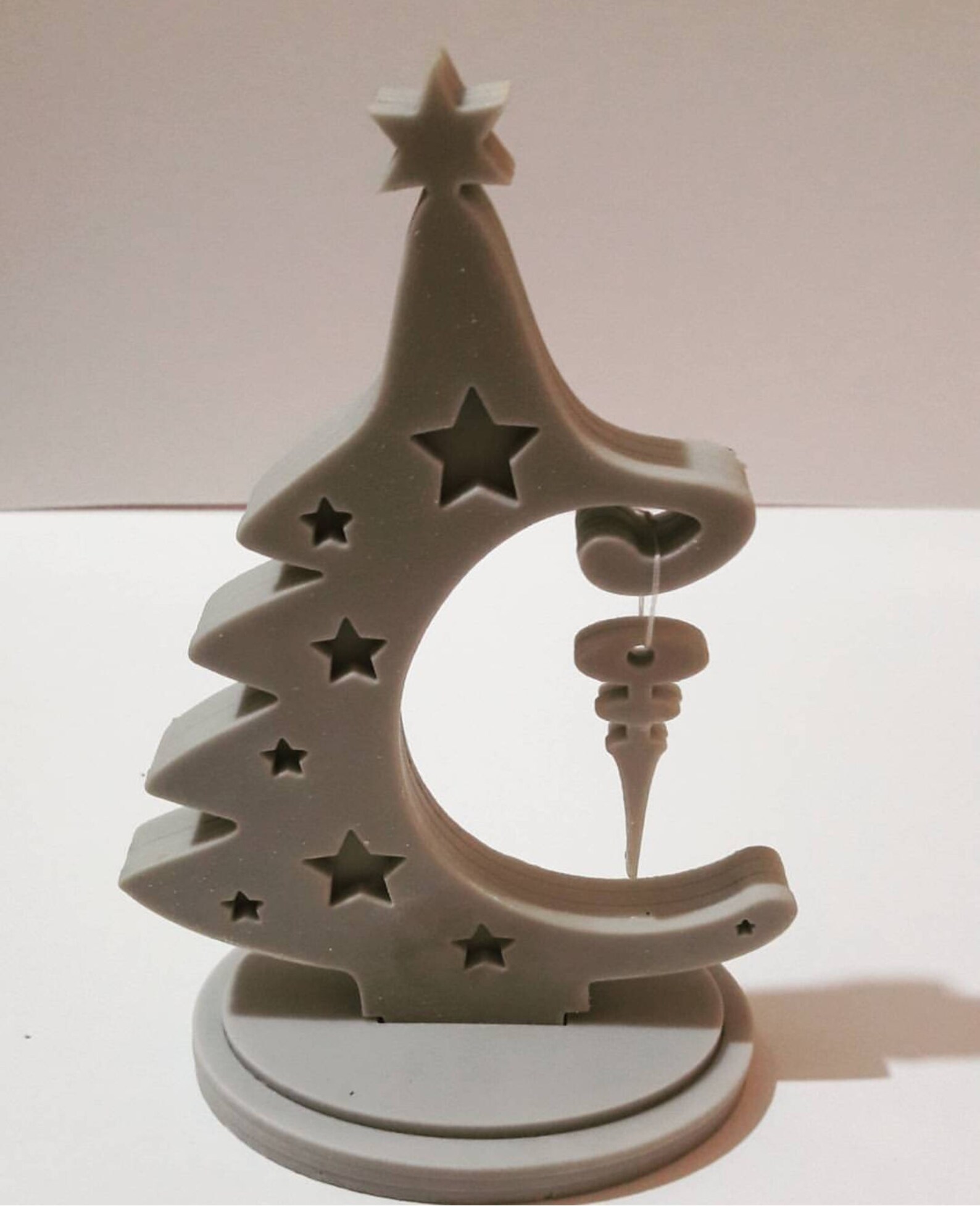 Moule Silicone Sapin de Noël 14cm sur Socle pour Plâtre Savon Etsy
