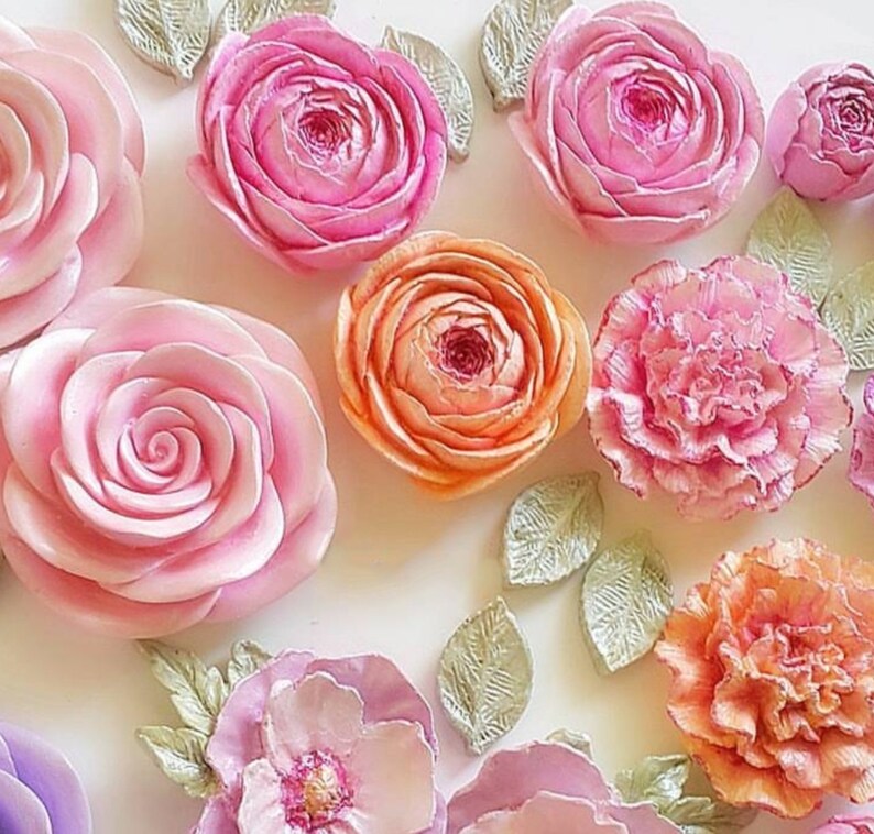 New 3D Big Rose Candle Making Mold Polymer Clay Fimo Craft Art DIY Silicone Mold New 3D Big Rose Candle Making Mold Polymer Clay Fimo Craft Art DIY Silicone Mold
