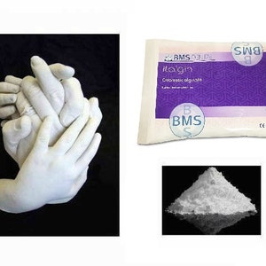 Premium Alginate Molding Powder Refill for Hand Casting Kit Sculpture Molds  & Multi Use Projects MDC Dental Biojel Fast or Regular Set 