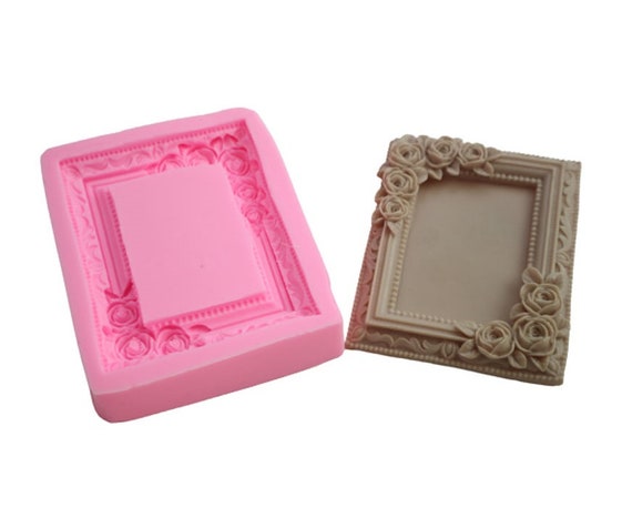 TINYSOME Rectangle Silicone Molds Epoxy Resin Photo Frame Molds 1nsect  Dried Flower