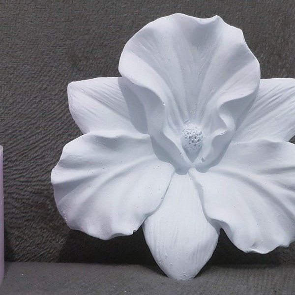 Exotic Flower Silicone Mold 10cm 3D for Plaster Resin Polyester Clay Soap Candle Cement Concrete K565 çB215 Silicone Mold for Flower