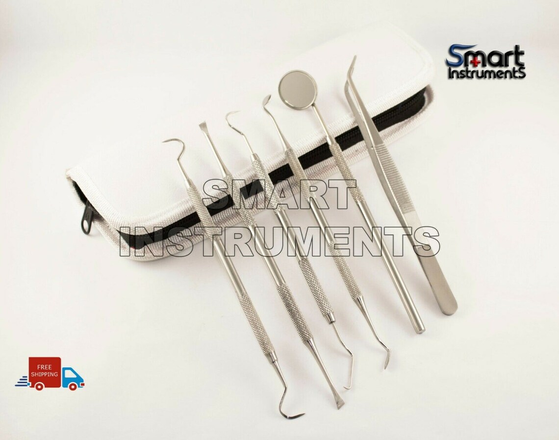 Professional Dental Oral Hygiene Kit 5 Toolkit Deep Cleaning Etsy