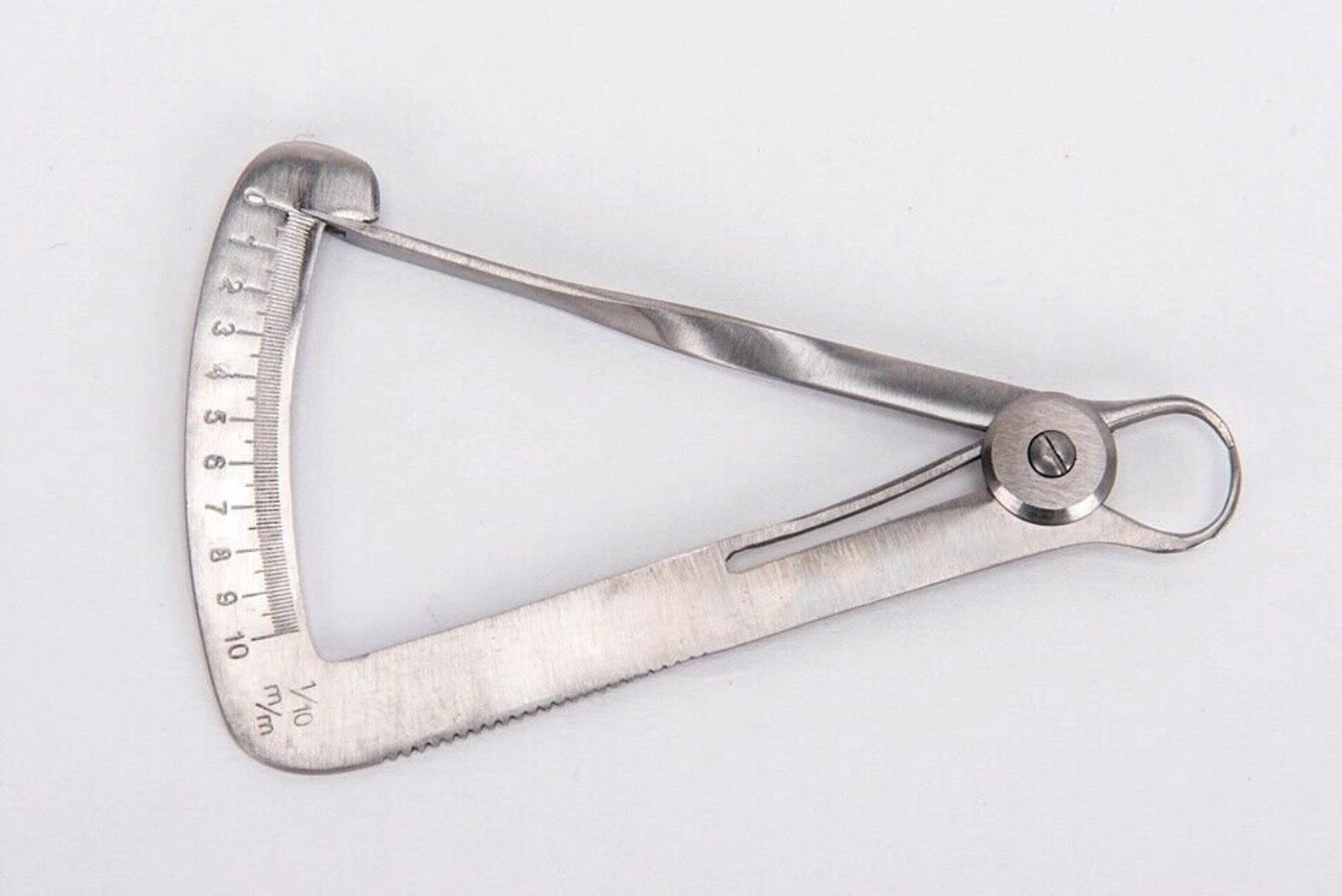 Dental Lab Wax Steel Metal Crown Gauge Caliper Ruler Measuring Etsy