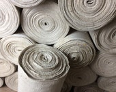 Linen Bales from an Old Mill - Rustic Hemp Linen 1880s - Heavy Handwoven Linen - Grain Sack Linen