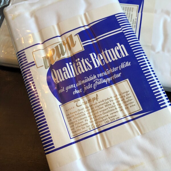 Bedsheets - Set of 2 Summer Bedsheets - Bride Dowry Organic Cotton Sheets - 1950s - White Healthy Bedlinen