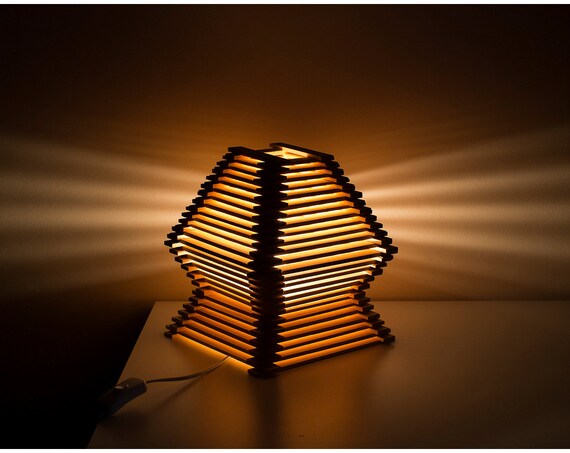 Geometric bedside sale table lamp