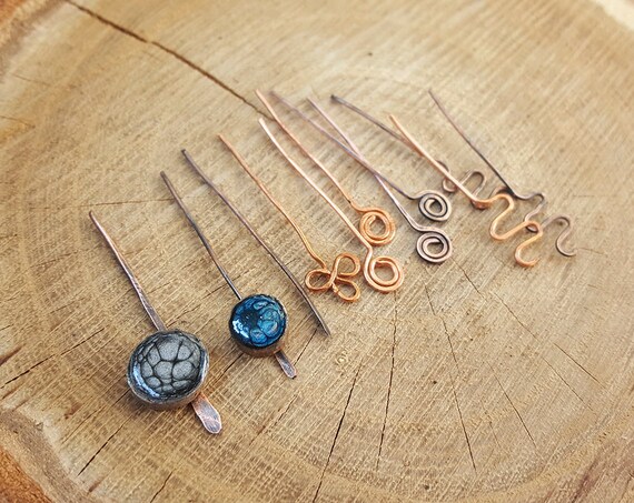 Decorative Headpins. Artisan Brass Head Pins 22 Gauge. Wire 