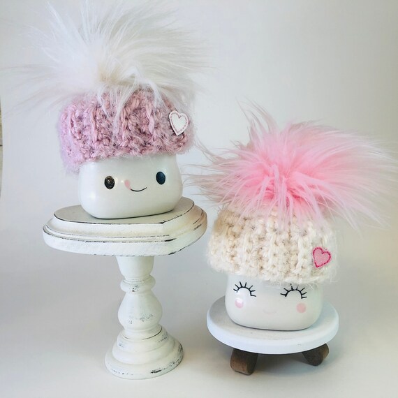 Marshmallow Mug Hat Tiered Tray Decor Rae Dunn Inspired Etsy
