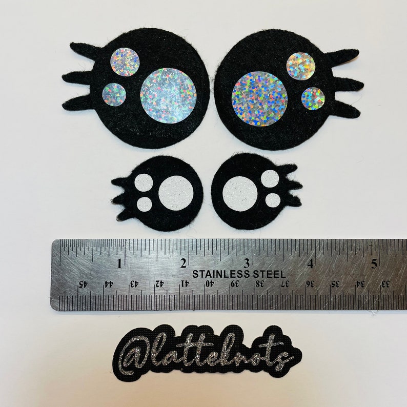 Amigurumi Felt Eyes With Eyelashes / Kawaii Eyes for Crochet Etsy