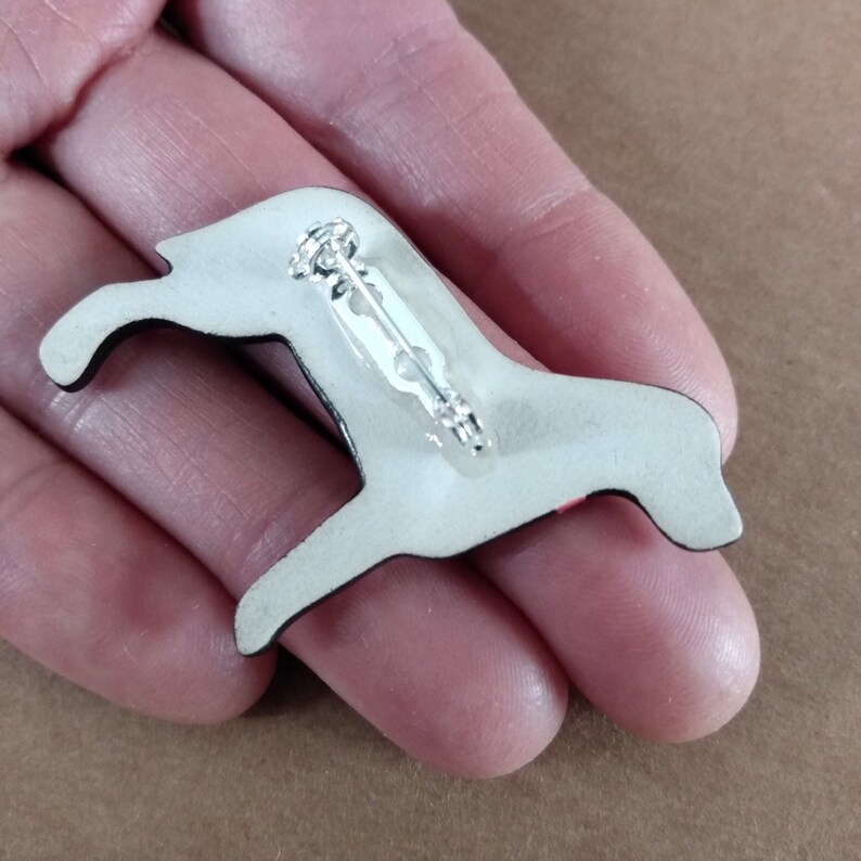 labrador brooch