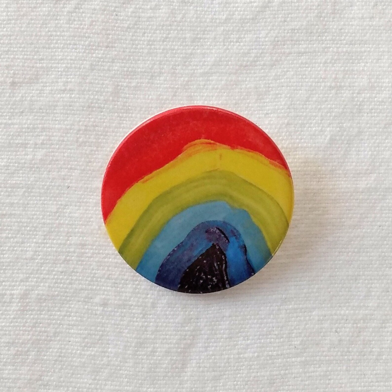 6 Stück Regenbogen Brosche Set - LGBT Pride Anstecknadeln In Herz & Flagge Design