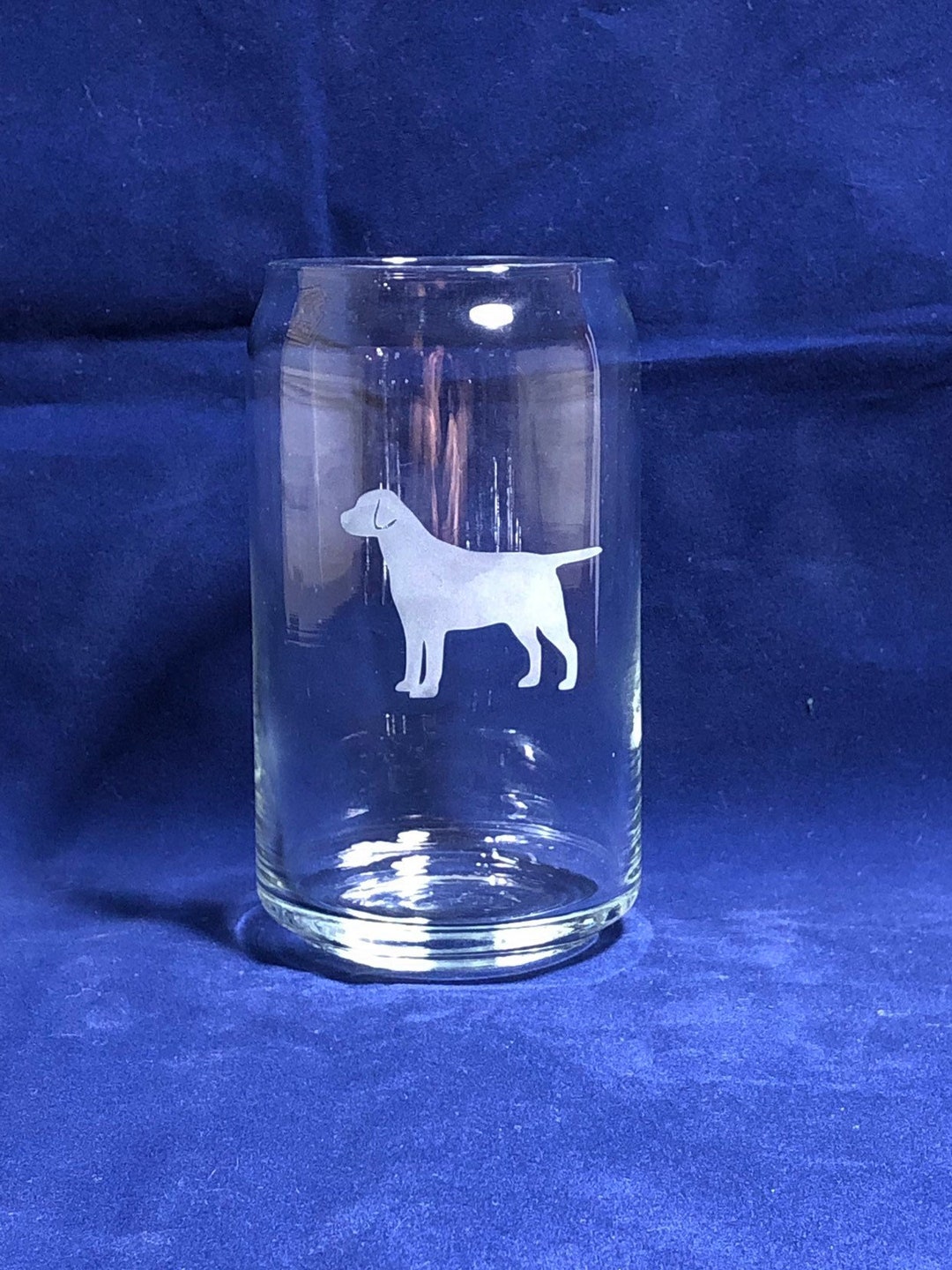 Labrador Beer Can Glass Etsy
