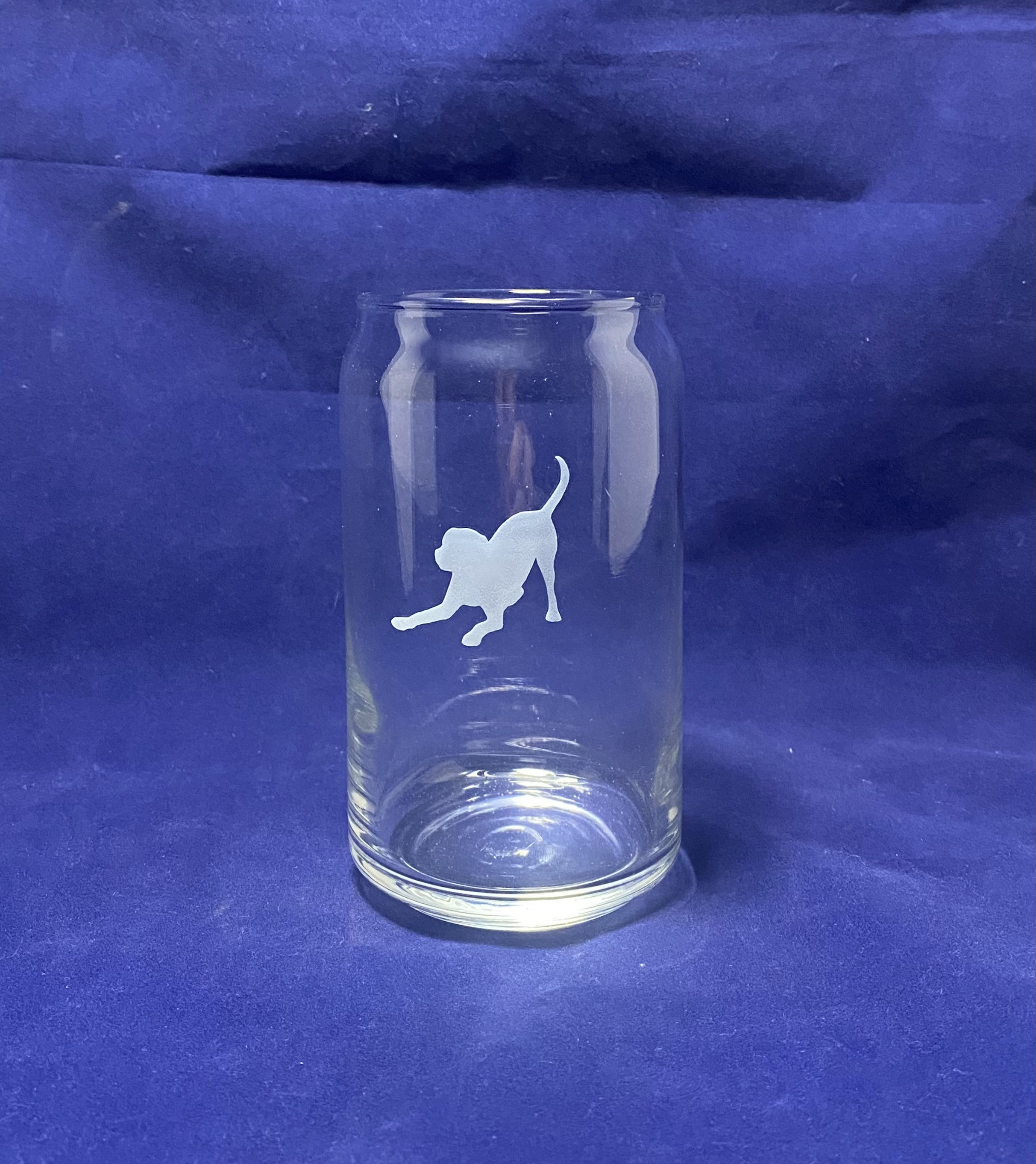 Labrador Beer Can Glass Etsy