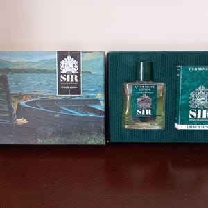 Vintage 4711 Irisch Moos Duft Geschenkset - After Shave & Original Seife, Classic Cologne Collection, 1980er Jahre, Germany Made