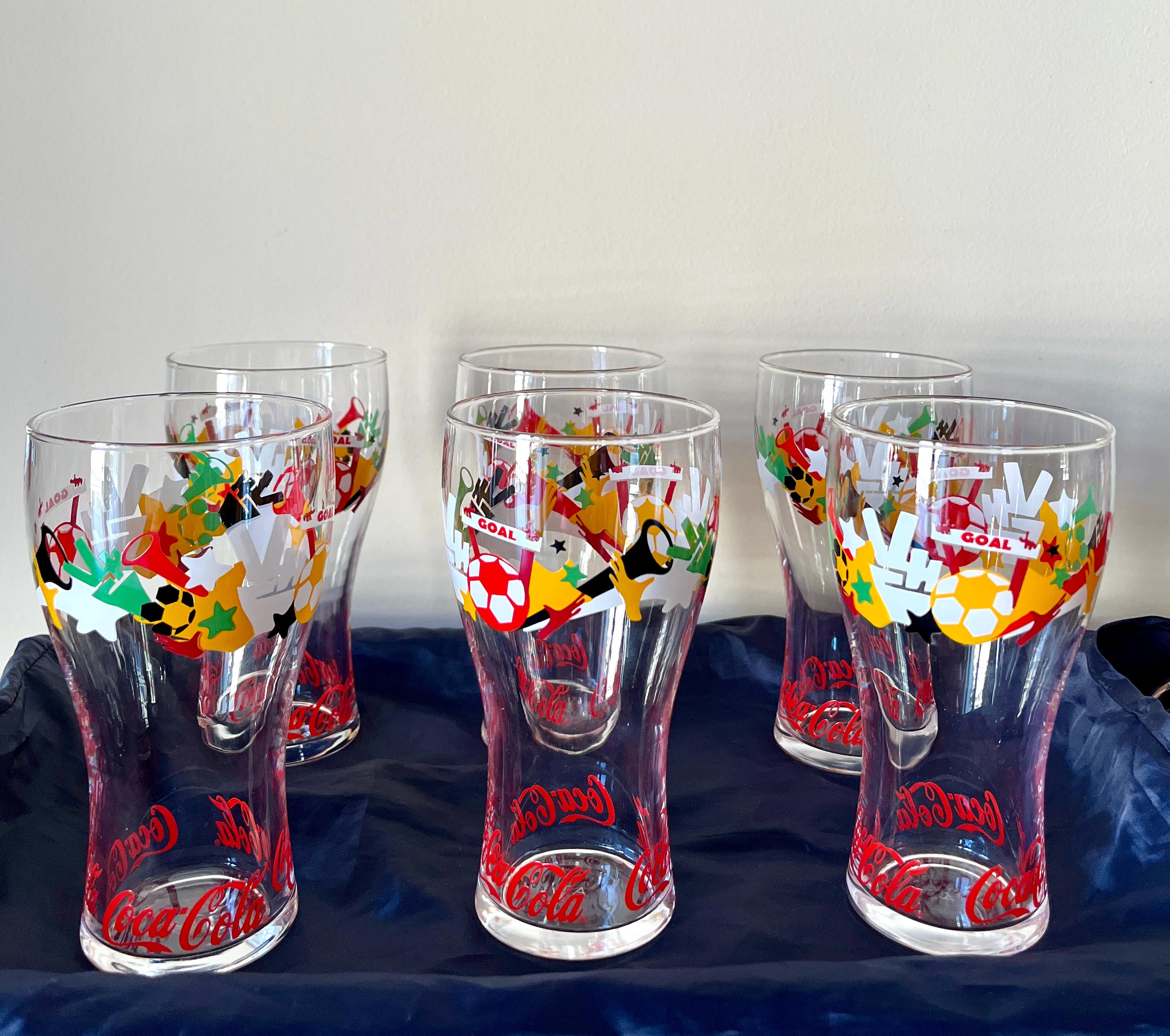 コレクション 2010FIFA WORLD CUP COKE GLASS Coca-cola 2010 FIFA World Cup Glasses Set | South Africa