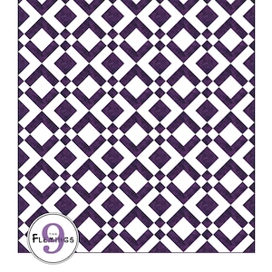 Double Up Quilt Pattern PDF, 5 sizes in Baby, Lap, Twin, Queen, King, Fat Quarter Friendly, Easy Adv. Beginner Quilt, Strip Piecing