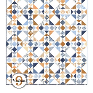 Fat Quarter Quilt Anleitung: Midday Morsel, anfängerfreundlich PDF Anleitung