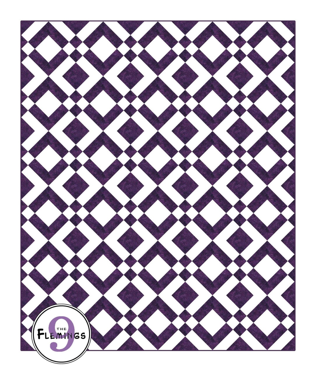 Double up Quilt Pattern: Easy Strip Piecing, 5 Sizes (PDF Pattern) - Etsy