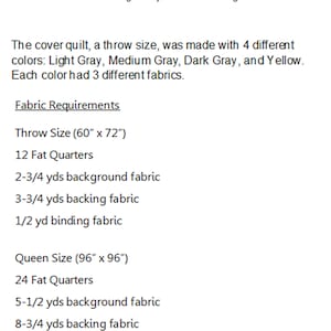 Gander Lake Quiltmönster: Modern Flygande Gässdesign - Överkast & Queen Size (PDF-mönster) bild 10