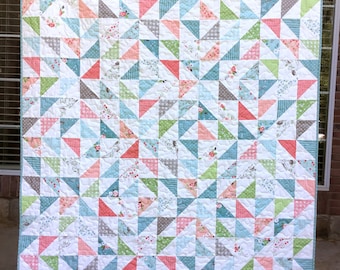 【美品】UN3D. LAYERED LIKE QUILTING CT 36 This cool 3D quilt was made by Liz Porter. I quilted a wavy