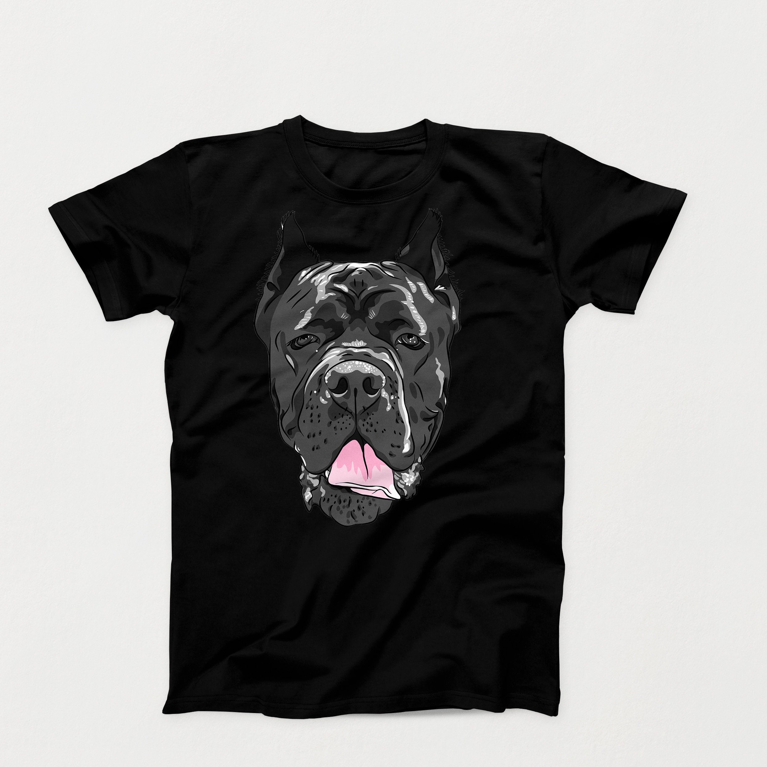 Cane Corso Black T-shirt | Etsy