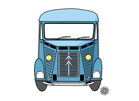 Citroen Hy Van T Shirt Classic Citroen H Van Tee Choice Of Etsy