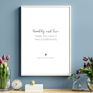 St Paisios Quote - DIGITAL DOWNLOAD - Printable Wall Art - Words to inspire Faith for Orthodox Christians
