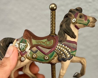 Vintage Willitts Americana Collection Carrousel Horse Limited edition.  1986. Mint Vintage condition.