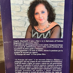 Il Principe del Mare-- Libro italiano de bolsillo de Angela Martinelli, Edizioni Giuseppe Laterza