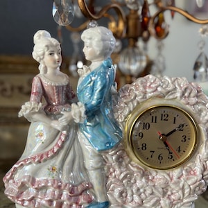 Dresden Porcelain Clock - Etsy